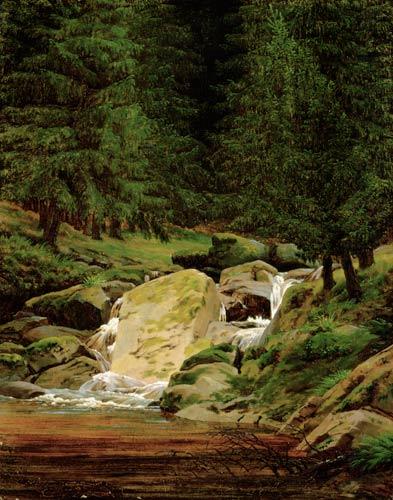 Caspar David Friedrich Tannenwald china oil painting image